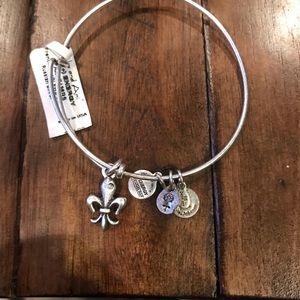 Alex and Ani silver bracelet